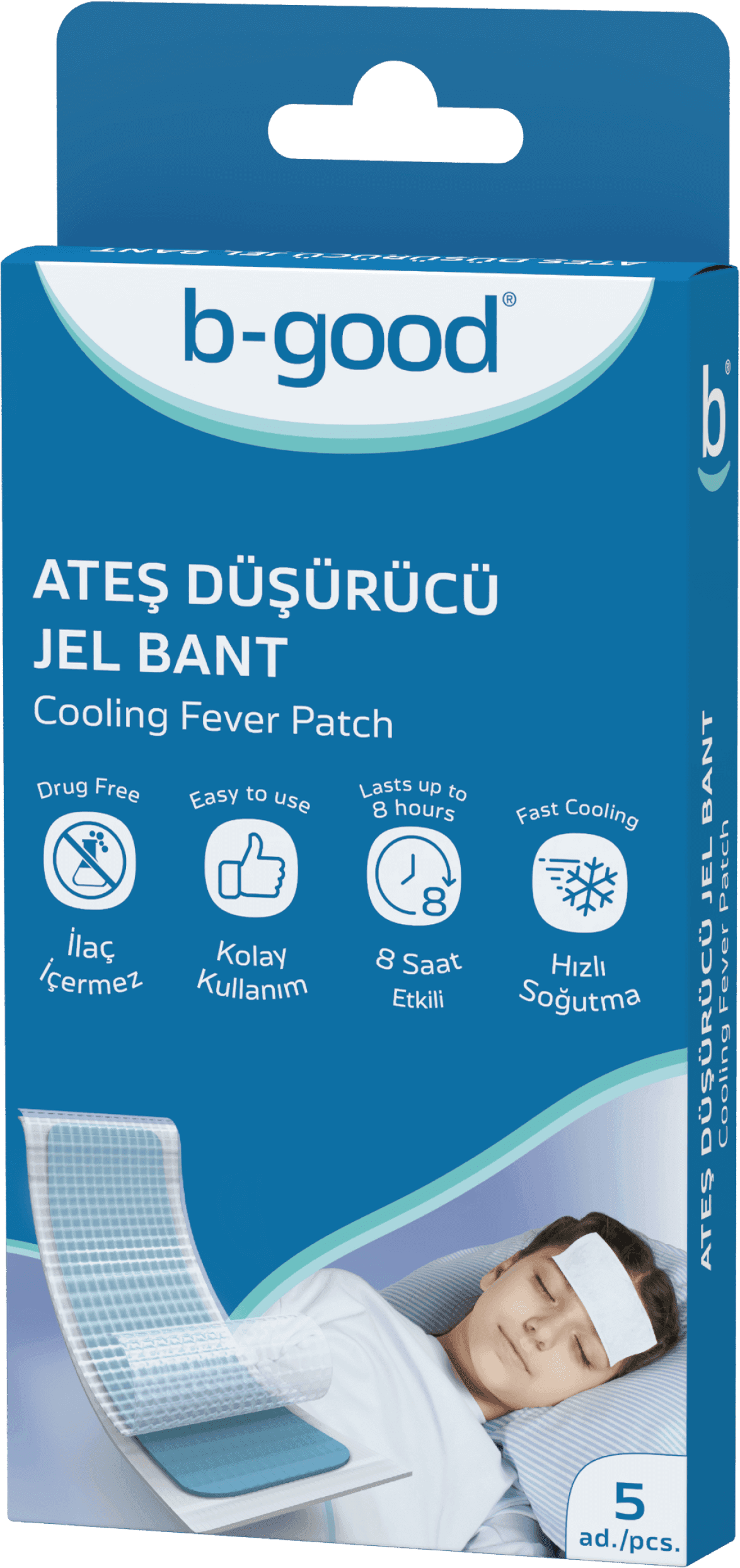 B-good Ateş Düşürücü Jel Bant 5 Adet