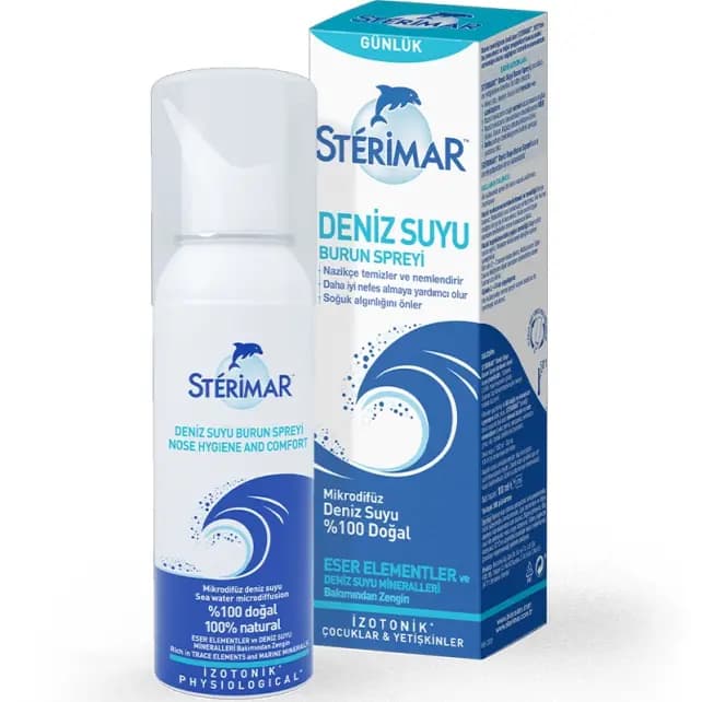 Sterimar Burun Spreyi Deniz Suyu 100ml