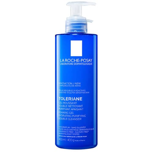 La Roche Toleriane Foaming Gel Hydrating Purifying Double Cleanser 400ml