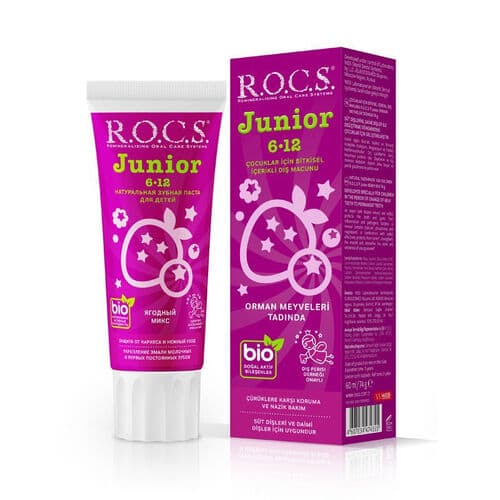 Rocs Junior 6-12 Yaş Orman Meyveli Diş Macunu 60ml