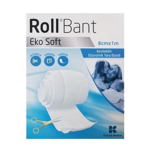 Roll Bant Yarabandi Ekosoft Kesilebilir 8cmx1mt
