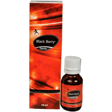 Black Berry 10ml Damla Ginseng