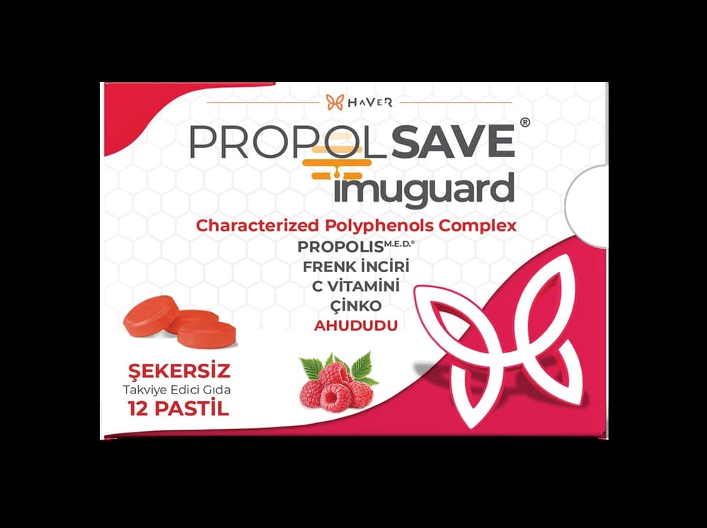 Haver Propolsave Imuguard Ahududu 12 Pastil