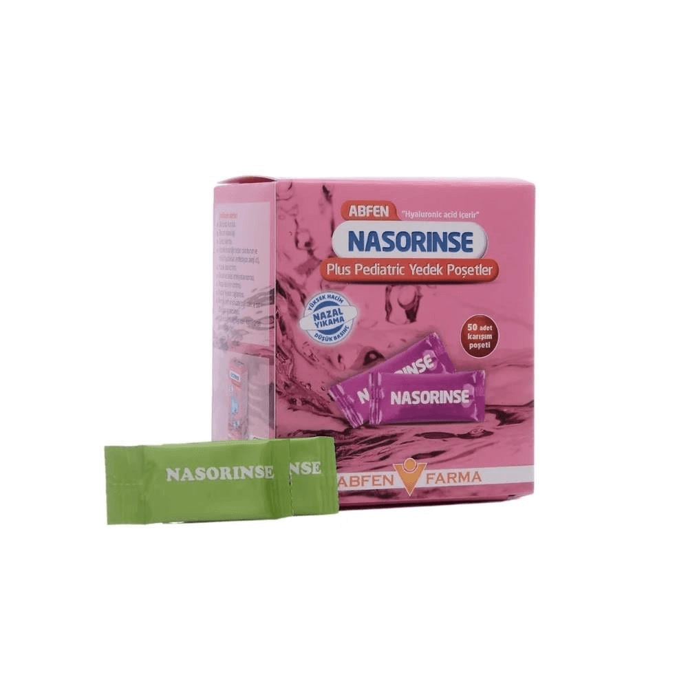 Nasorinse Plus Pediatric Yedek 50 Saşe