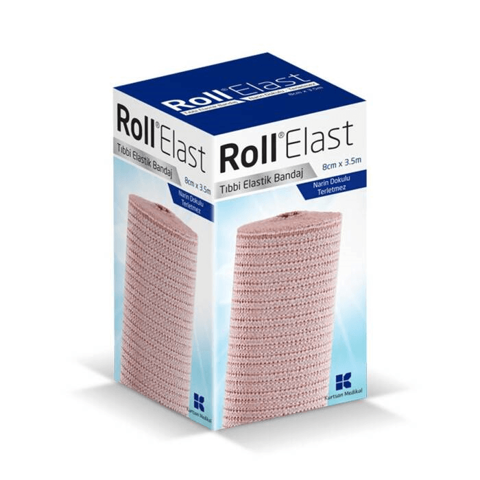 Roll Elastik Bandaj 8cmx3.5m