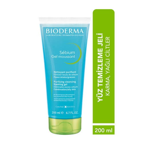 Bioderma Sebium Foaming Gel Tüp 200ml