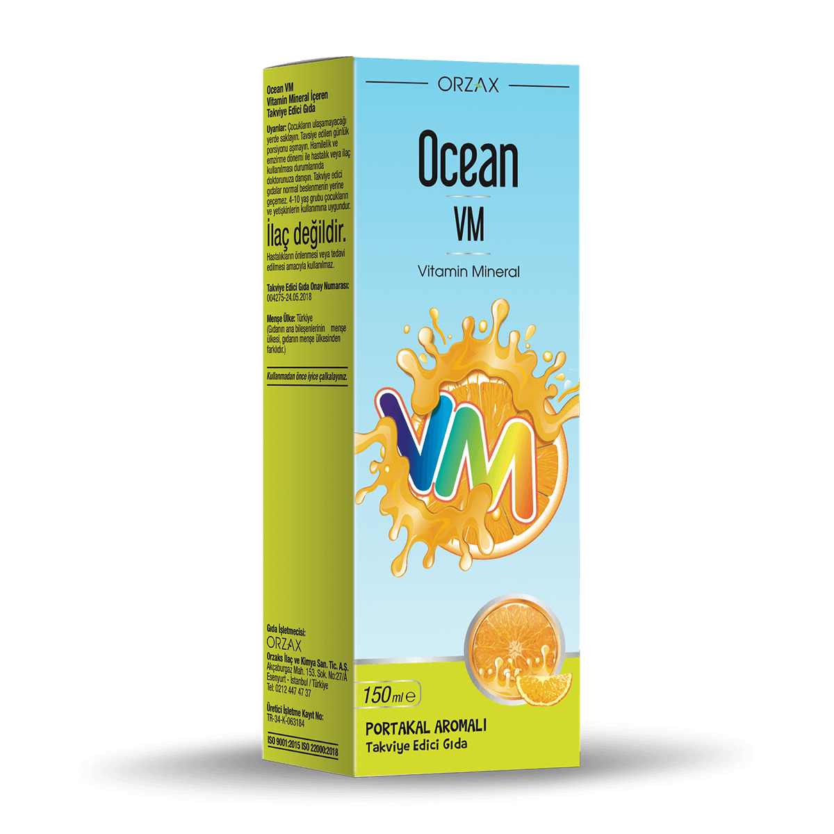 Ocean VM 150 ML Şurup