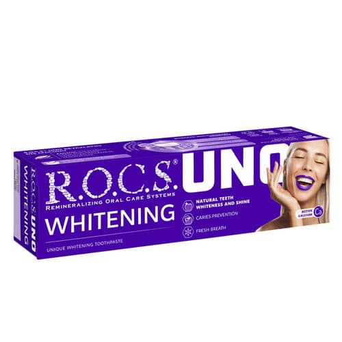 Rocs Uno Whitening Hizli Beyazlatici Diş Macunu 74gr