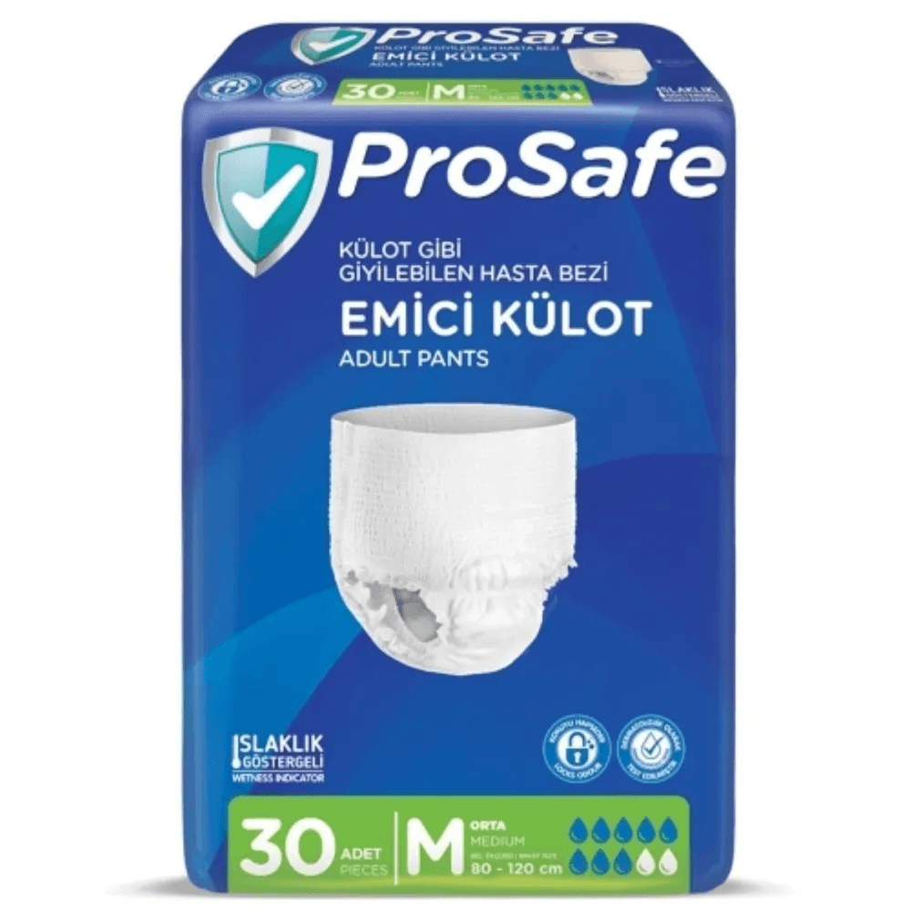 Prosafe Pharma Emici Külot Hasta Bezi Medium 30 Adet