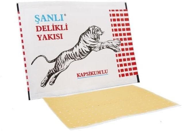 Şanli Delikli Yakisi Kapsikumlu 1 Flaster