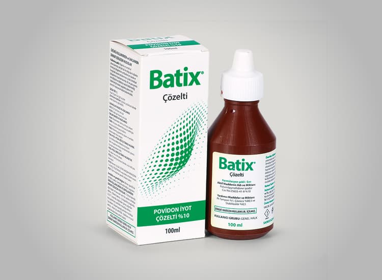 Batix Povidon Iyot Çözelti %10 100ml