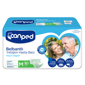 Canped Belbantli Yetişkin Hasta Bezi Medium 30 Adet