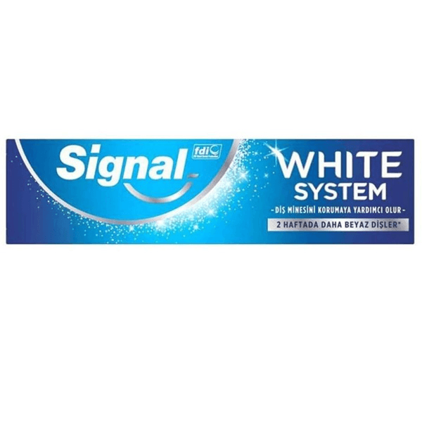 Signal White System Güçlü Beyazlik Güçlü Diş Minesi Diş Macunu 75ml