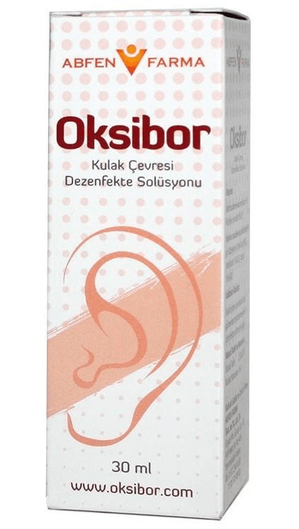 Oksibor Kulak Çevresi Dezenfekte Solüsyon 30ml