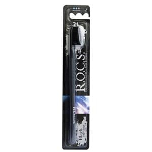 Rocs Black Edition Diş Firçasi Siyah Medium