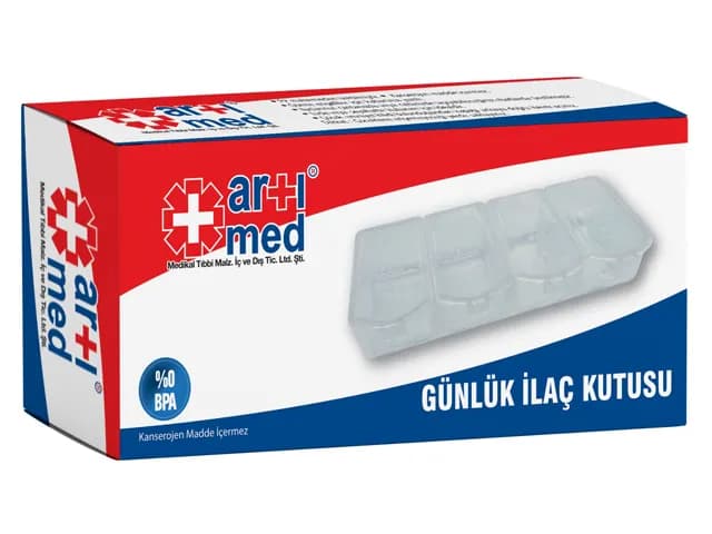 Artimed Günlük Ilaç Saklama Kutusu