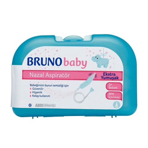 Bruno Baby Nazal Aspiratör+2 Adet Tek Kullanimlik Yedek Başlik