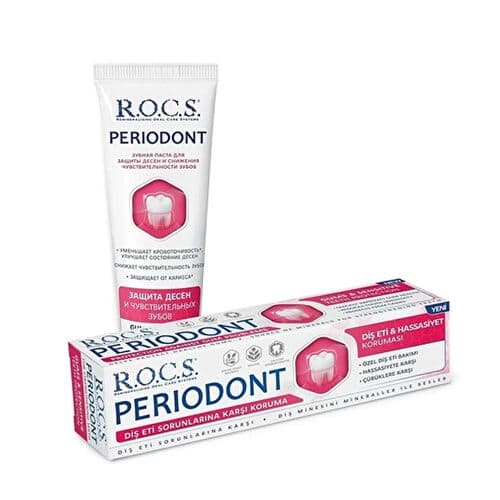 Rocs Periodont Unique Toothpaste For Gum Care Diş Macunu 94gr