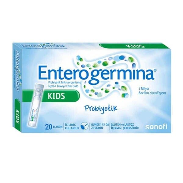 Enterogermina Kids 20 Flakon Çocuk Probiyotik Mikroorganizma