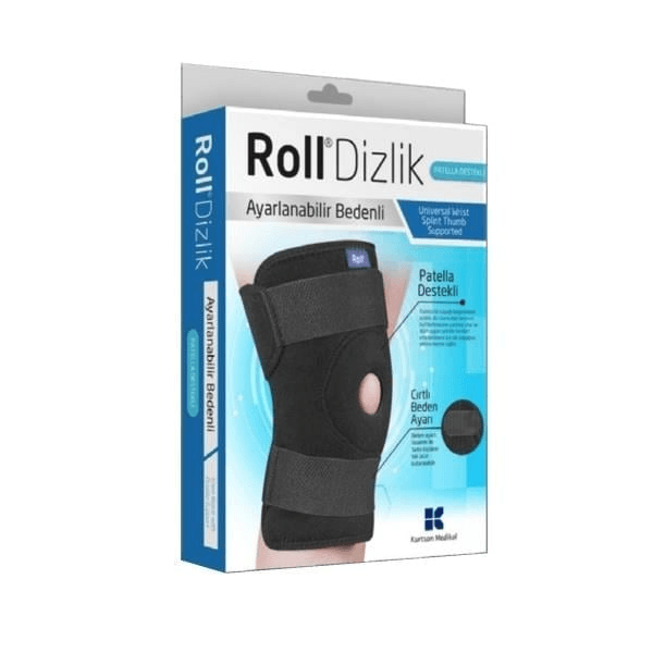 Roll Dizlik Patella Destekli Ayarlanabilir Bedenli