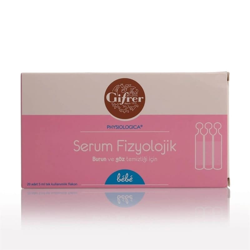 Gifrer Physiologica %0.9 Burun Damlasi 20x5ml Flakon