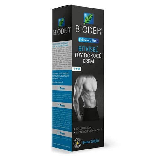 Bioder Tüy Dökücü Krem Erkek 2.%50 Indirimli 100mlx2 Adet