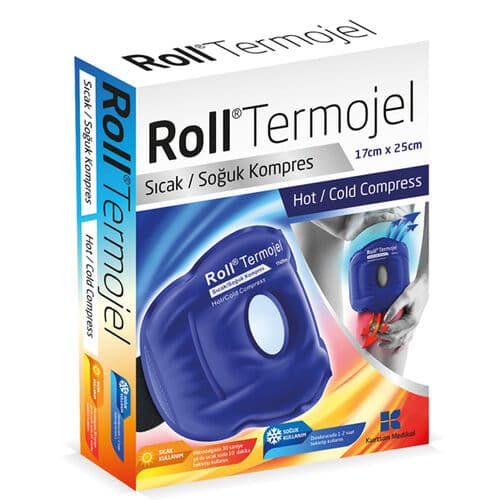 Roll Termojel Sicak Soğuk Kompres Dizlik 17cmx25cm