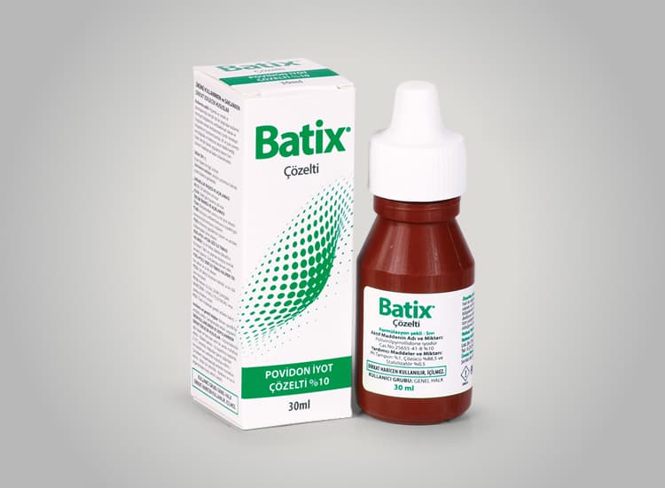 Batix Povidon Iyot Çözelti %10 30ml