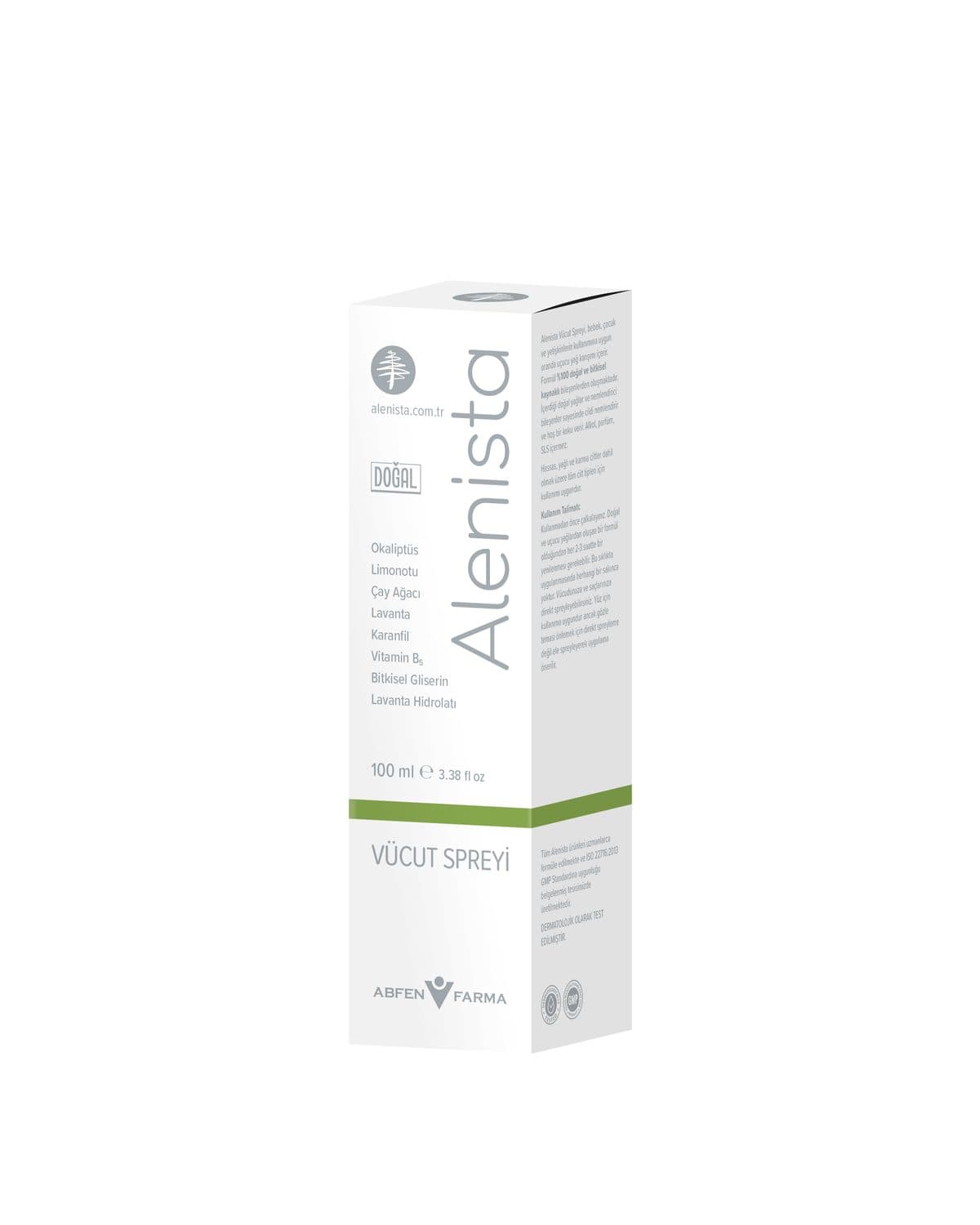 Alenista Koruyucu Vücut Spreyi 100ml