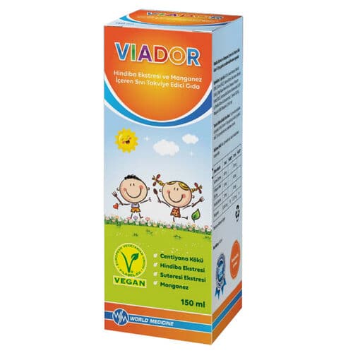 Viador 150ml Şurup Hindiba Ekstresi Manganez