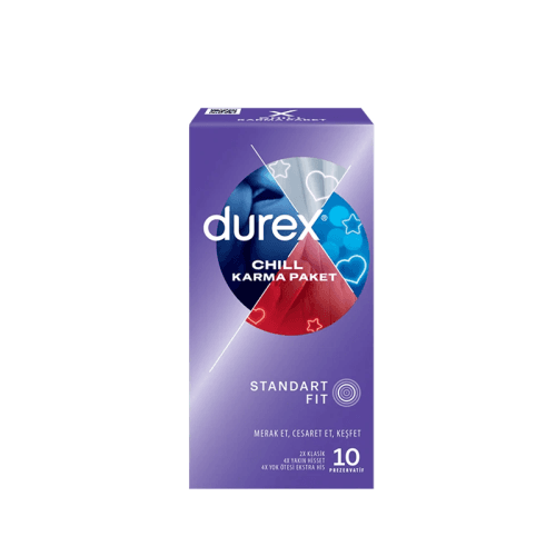Durex Chill Prezervatif 10 Adet