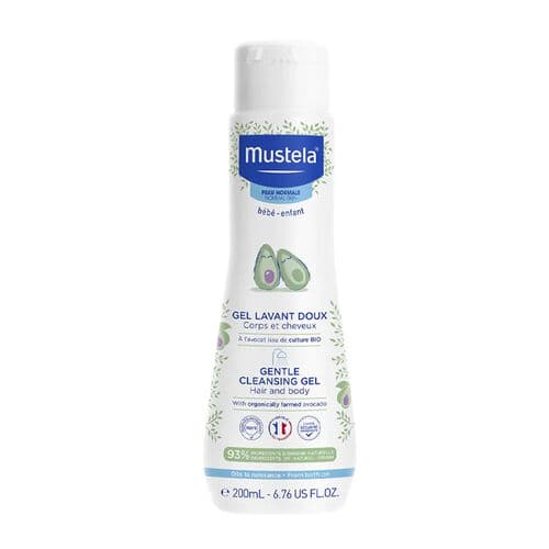 Mustela Saç Vücut Şampuani 200ml Yenidoğan Şampuani