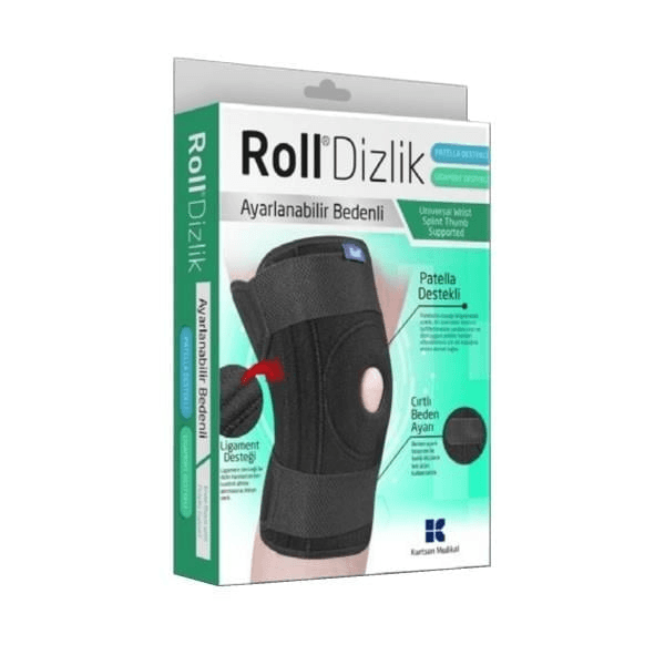 Roll Dizlik Patella Destekli Ligment Destekli