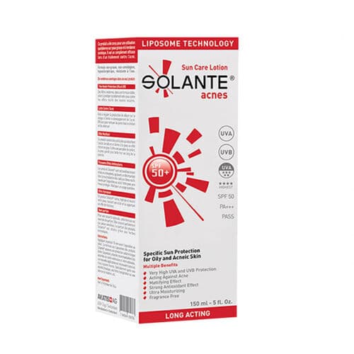 Solante Acnes Spf50+ 150ml